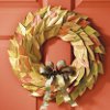 Metallic Autumn Leaves Wreath from Creative Home Arts Club