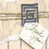 Metallic Thank You Card