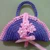 Mini Crocheted Handbag