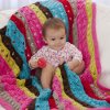 Modern Lovey Baby Afghan