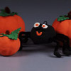 Molded Magic Spider and Pumpkins