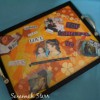 How to Make a Collage Tray from a Frame