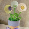Cupcake Liner Vase