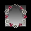 Ruby Skull Halloween Bracelet