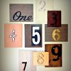 Number Mash Up Wall Art