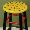 Olive Retro Stool