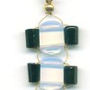 Opaline and Black Bracelet