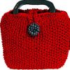 Little Red Knit Bag