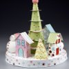 Pastel Holiday Village