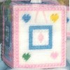Pretty Pastel Tissue Box Cover