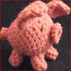 Crochet Pink Pig
