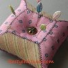 Recycled Neck Tie Pincushion