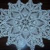 Crochet Doily in Pineapple Pattern