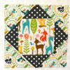 Pineapple Log Cabin Quilt Block