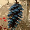 Glittery Christmas Pinecone Ornaments