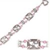 Pink Hearts Bracelet