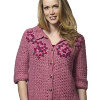 Pink Rose Cardigan