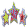 Pink and Blue Star Box