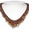 Plaited Spiral Graduated Necklace