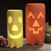 Plastic Bottle Pumpkin Luminaries