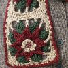 Crochet Poinsettia Scarf