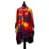Colorful Sewn Poncho