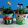 Easy Painted Pots for Mom