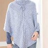 Pretty Turtleneck Poncho