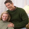 Cabled Pullover for Him