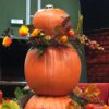 harvest pumpkin topiary