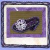 Purple Victorian Shoe Card