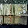 Green Shimmer Clutch Purse