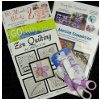 Collection of Quilting Books Patterns and Westcott Scissors Giveaway
