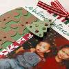 Recycled CD Holiday Ornament