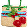 Red and Wild Cherry Purse