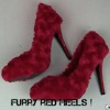 Showstopping Fuzzy Heels