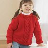 Bright Red Pullover