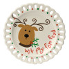 Flying Reindeer Plate