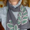 Reverse Applique Scarf
