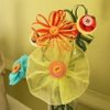 Spring Bouquet Ribbon and Button Flowers