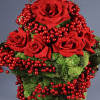 Berries and Roses Topiary