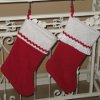 Ruffled Holiday Stocking
