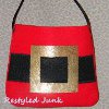Santas Belly Christmas Favor Bag