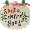 Santa Letter Plaque