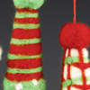 santa hat ornament