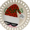 Santas Cookie Plate