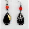 Scary Scull Earrings Halloween Project