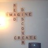 Scrabble Wall Art