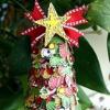 Scrapbook Paper Christmas Tree