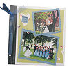 Garden Flowers Scrapbook Page